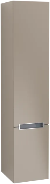 VILLEROY BOCH Vysoká skříňka Subway 2.0, 2 dveře, 350 x 1650 x 370 mm, lanýžově šedá #A70910VG
