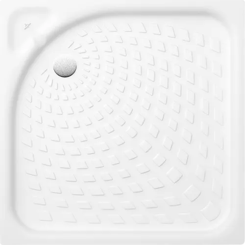VILLEROY BOCH Čtvercová sprchová vanička O.novo, 800 x 800 x 65 mm, bílá Alpine #62158001