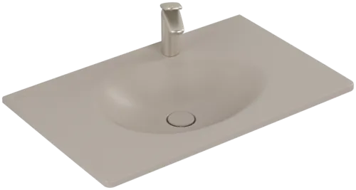 VILLEROY BOCH Umyvadlo na skříňku Antao, 800 x 500 x 150 mm, Almond CeramicPlus, se skrytým přepadem #4A7584AM