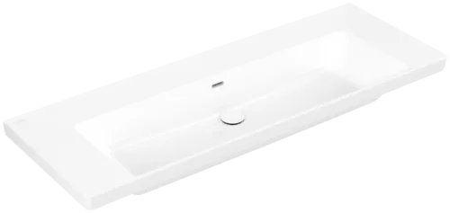 VILLEROY BOCH Skříňkové umyvadlo Subway 3.0, 1300 x 475 x 170 mm, bílá Alpine CeramicPlus, s přepadem, neleštěné #4A70D6R1