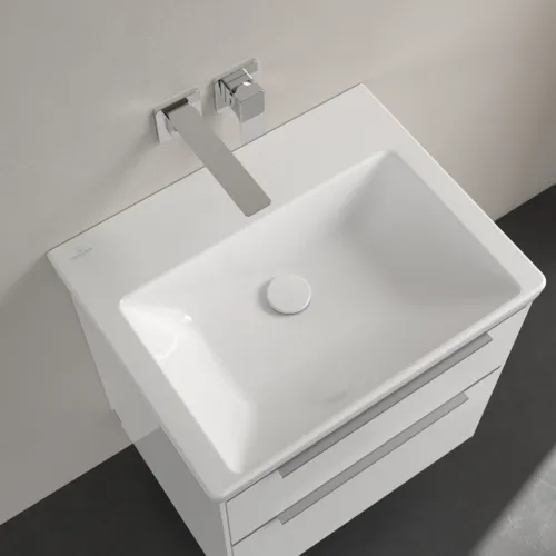 VILLEROY BOCH Umyvadlo Subway 3.0, 600 x 470 x 165 mm, bílé Alpine CeramicPlus, bez přepadu #4A7063R1, obrázek 4