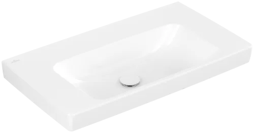 VILLEROY BOCH Umyvadlo Architectura, 800 x 455 x 165 mm, bílá Alpine CeramicPlus, bez přepadu #4A8783R1