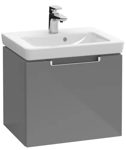 VILLEROY BOCH Subway 2.0 Vanity unit, 1 zásuvka, 485 x 420 x 379 mm, lesklá šedá #A68510FP
