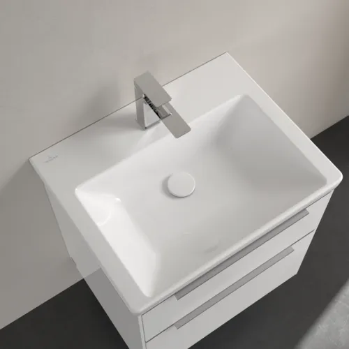 VILLEROY BOCH Umyvadlo Subway 3.0, 600 x 470 x 165 mm, bílé Alpine CeramicPlus, bez přepadu #4A7061R1, obrázek 4