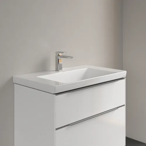 VILLEROY BOCH Skříňkové umyvadlo Subway 3.0, 800 x 470 x 165 mm, bílé Alpine CeramicPlus, bez přepadu #4A7081R1, obrázek 2