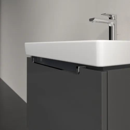 VILLEROY BOCH Subway 2.0 Vanity unit, 1 zásuvka, 587 x 420 x 454 mm, lesklá šedá #A68710FP, obrázek 6