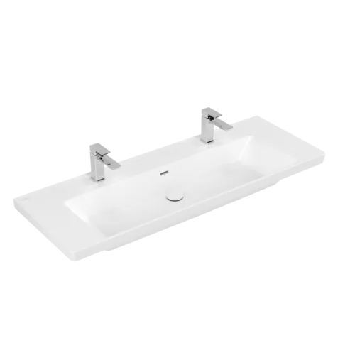 VILLEROY BOCH Umyvadlo Subway 3.0, 1300 x 475 x 170 mm, Stone White CeramicPlus, s přepadem #4A70D4RW