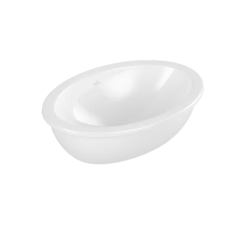 VILLEROY BOCH Vestavné umyvadlo Loop & Friends, 660 x 470 x 220 mm, bílá Alpine CeramicPlus, bez přepadu, neleštěné #4A6301R1