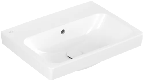 VILLEROY BOCH Umyvadlo Architectura, 550 x 420 x 165 mm, bílé Alpin AntiBac CeramicPlus, s přepadem, leštěné #4A87MJT2