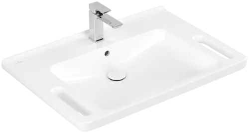 VILLEROY BOCH ViCare umyvadlo ViCare, 800 x 550 x 180 mm, bílá Alpine, s přepadem #4A688001