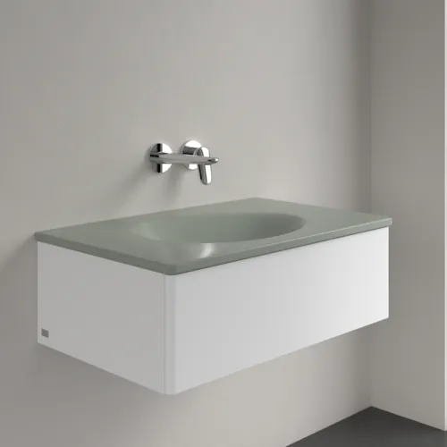 VILLEROY BOCH Umyvadlo na skříňku Antao, 800 x 500 x 150 mm, Morning Green CeramicPlus, bez přepadu #4A7583R8, obrázek 2