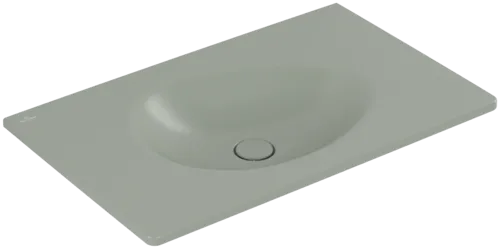 VILLEROY BOCH Umyvadlo na skříňku Antao, 800 x 500 x 150 mm, Morning Green CeramicPlus, bez přepadu #4A7583R8