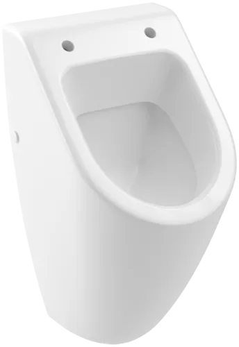 VILLEROY BOCH Podlahový sací pisoár, na víko, skrytý přívod, 285 x 315 mm, Stone White CeramicPlus #751301RW