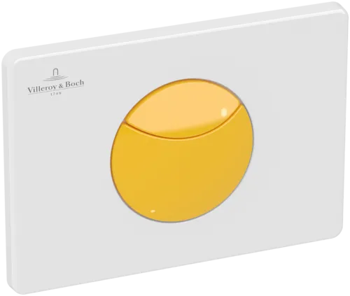 VILLEROY BOCH Instalační systémy ViConnect WC splachovací deska 100S Kids, dvojité splachování, Sunshine Yellow #922374P5