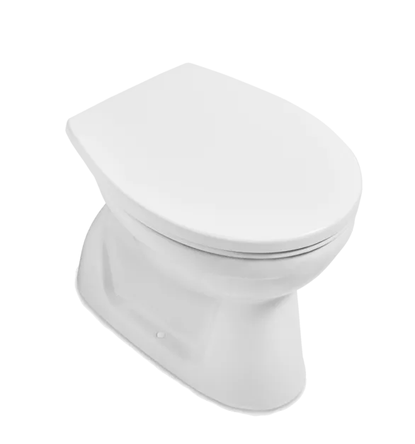 VILLEROY BOCH O.novo Omyvatelné WC, bez okrajů, stojící, bílé Alpine CeramicPlus #7618R1R1