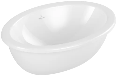 VILLEROY BOCH Umyvadlo na míru Loop & Friends, 570 x 410 x 215 mm, alpská bílá, s přepadem, neleštěné #4A620001