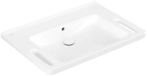 VILLEROY BOCH ViCare umyvadlo ViCare, 800 x 550 x 180 mm, bílá Alpine, s přepadem #4A688201