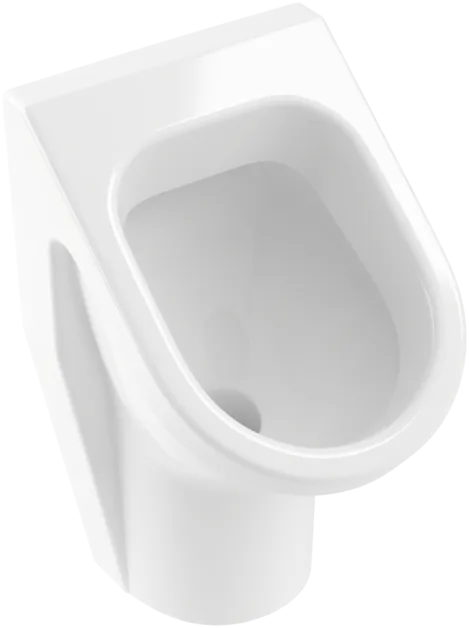 VILLEROY BOCH Sací pisoár Architectura, s terčíkem, skrytý přívod, 355 x 385 mm, bílý Alpin CeramicPlus #557405R1