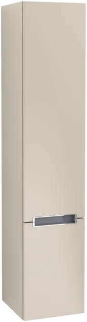 VILLEROY BOCH Vysoká skříňka Subway 2.0, 2 dveře, 350 x 1650 x 370 mm, jemně šedá #A71010VK