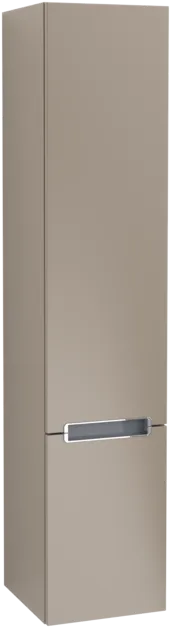 VILLEROY BOCH Vysoká skříňka Subway 2.0, 2 dveře, 350 x 1650 x 370 mm, lanýžově šedá #A71010VG