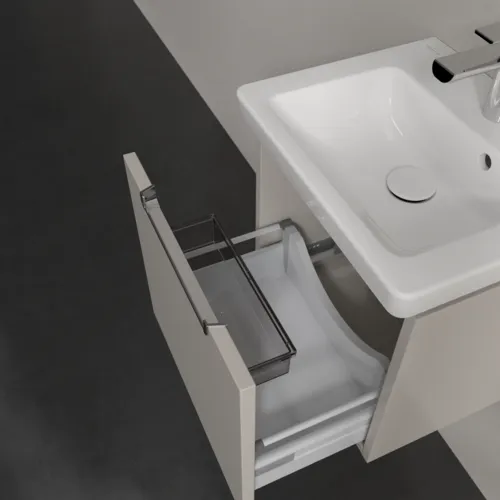VILLEROY BOCH Subway 2.0 Vanity unit, 1 zásuvka, 440 x 420 x 352 mm, jemně šedá #A68410VK, obrázek 6