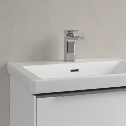 VILLEROY BOCH Umyvadlo Subway 3.0, 600 x 470 x 165 mm, Stone White CeramicPlus, s přepadem #4A7060RW, obrázek 6