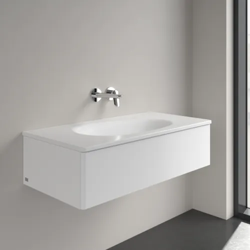 VILLEROY BOCH Umyvadlo na skříňku Antao, 1000 x 500 x 150 mm, Stone White CeramicPlus, bez přepadu #4A76A3RW, obrázek 2