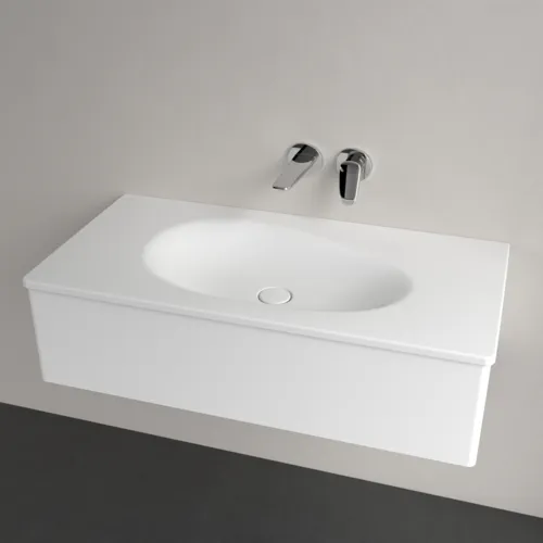 VILLEROY BOCH Umyvadlo na skříňku Antao, 1000 x 500 x 150 mm, Stone White CeramicPlus, bez přepadu #4A76A3RW, obrázek 3