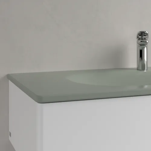 VILLEROY BOCH Umyvadlo na skříňku Antao, 1000 x 500 x 150 mm, Morning Green CeramicPlus, se skrytým přepadem #4A76ABR8, obrázek 6