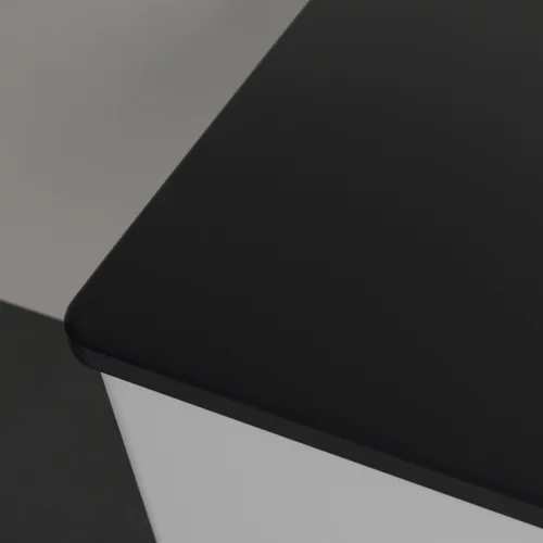 VILLEROY BOCH Umyvadlo na skříňku Antao, 1000 x 500 x 150 mm, Pure Black CeramicPlus, se skrytým přepadem #4A76ABR7, obrázek 5