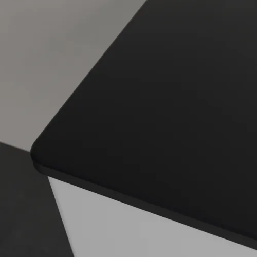 VILLEROY BOCH Umyvadlo na skříňku Antao, 1200 x 500 x 150 mm, Pure Black CeramicPlus, se skrytým přepadem #4A77LBR7, obrázek 5
