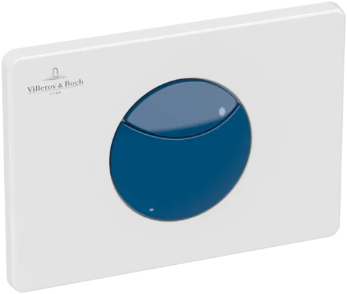 VILLEROY BOCH Instalační systémy ViConnect WC splachovací deska 100S Kids, dvojité splachování, Ocean Blue #9223749A