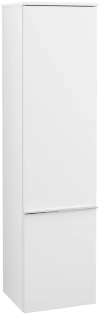 VILLEROY BOCH Vysoká skříň Venticello, 1 dveře, 404 x 1546 x 372 mm, bílá matná / bílá matná #A95111MS