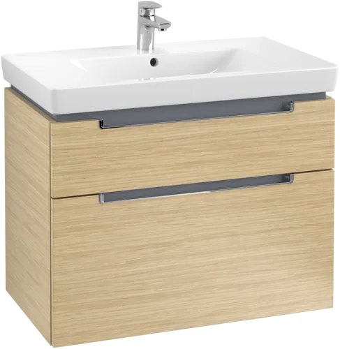 VILLEROY BOCH Subway 2.0 Vanity unit, 2 výsuvy, 787 x 590 x 449 mm, dub severský #A91410VJ