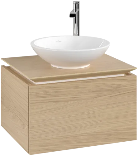 VILLEROY BOCH Legato toaletní skříňka, 1 zásuvka, 600 x 380 x 500 mm, severský dub / severský dub #B56700VJ