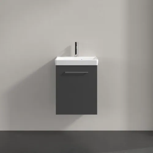 VILLEROY BOCH Avento toaletní skříňka, 1 dvířka, 426 x 514 x 384 mm, grafitová barva #A88701VR, obrázek 3