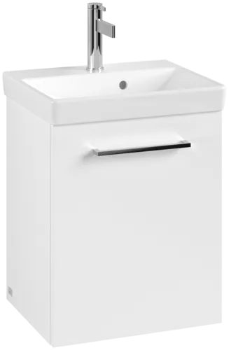 VILLEROY BOCH Avento toaletní skříňka, 1 dvířka, 426 x 514 x 384 mm, lesklá bílá #A88701VE