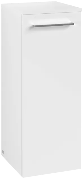 VILLEROY BOCH Boční skříňka Avento, 1 dveře, 347 x 888 x 405 mm, Brilliant White #A89501VE