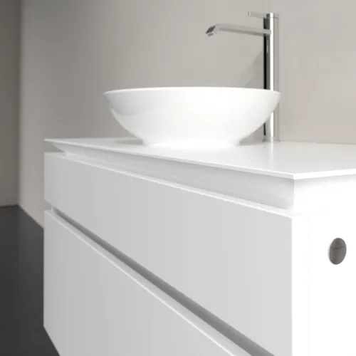 VILLEROY BOCH Legato toaletní skříňka, 2 výsuvy, 1000 x 550 x 500 mm, bílá matná / bílá matná #B57200MS, obrázek 5