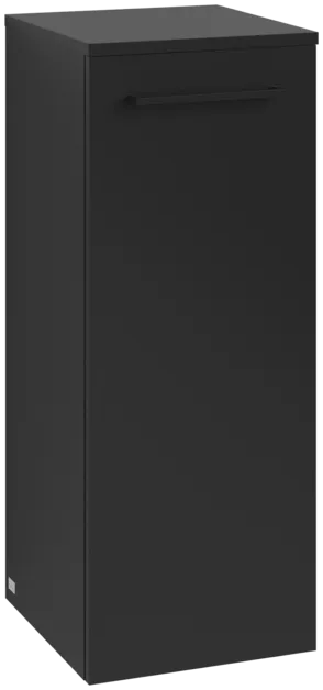 VILLEROY BOCH Boční skříňka Avento, 1 dveře, 347 x 888 x 405 mm, Volcano Black #A89510VL