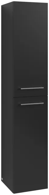 VILLEROY BOCH Vysoká skříň Avento, 2 dveře, 346 x 1760 x 404 mm, Volcano Black #A89401VL