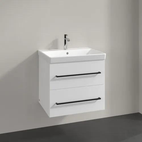 VILLEROY BOCH Avento toaletní skříňka, 2 výsuvy, 576 x 514 x 484 mm, lesklá bílá #A88910VE, obrázek 2