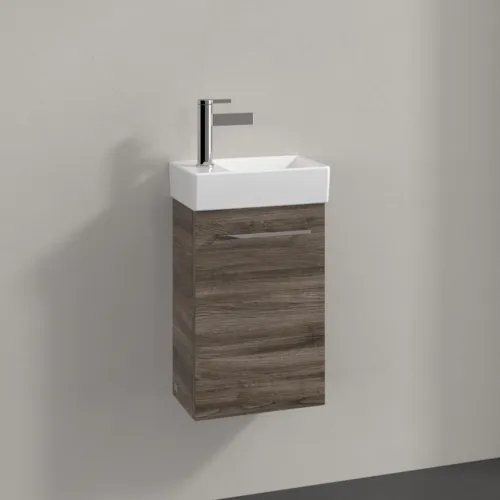 VILLEROY BOCH Avento toaletní skříňka, 1 dvířka, 340 x 514 x 234 mm, dub kamenný #A87601RK, obrázek 3
