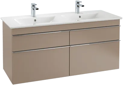 VILLEROY BOCH Toaletní skříňka Venticello, 4 výsuvy, 1253 x 590 x 502 mm, Cashmere Grey / Cashmere Grey #A93001VN