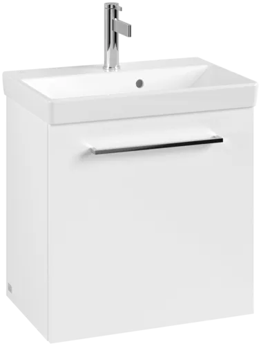 VILLEROY BOCH Avento toaletní skříňka, 1 dvířka, 526 x 514 x 384 mm, lesklá bílá #A88801VE