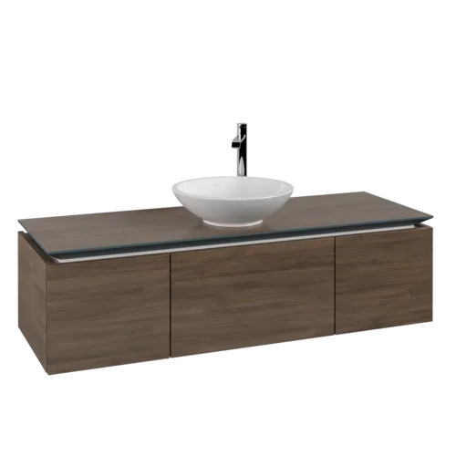 VILLEROY BOCH Legato toaletní skříňka, 3 výsuvy, 1400 x 380 x 500 mm, Arizona Oak / Arizona Oak #B58500VH