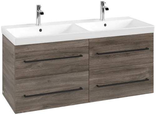 VILLEROY BOCH Avento toaletní skříňka, 4 výsuvy, 1180 x 514 x 484 mm, dub kamenný #A89310RK
