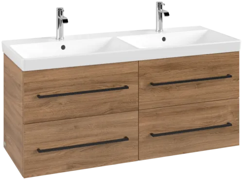 VILLEROY BOCH Avento toaletní skříňka, 4 výsuvy, 1180 x 514 x 484 mm, dub Kansas #A89310RH