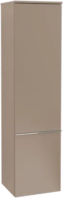 VILLEROY BOCH Vysoká skříň Venticello, 1 dveře, 404 x 1546 x 372 mm, taupe / taupe #A95111VM