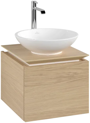 VILLEROY BOCH Legato toaletní skříňka, 1 zásuvka, 450 x 380 x 500 mm, severský dub / severský dub #B56500VJ